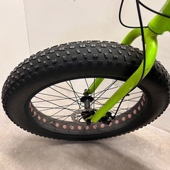 成約済み【東区】自転車　26インチ FORTERA ファットバイク 中古 7段変速