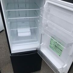北九州市配送設置✨🌈 2020年式 GR-R15BS-K 冷蔵庫 BSシリーズ セミマットブラック [153L /2ドア /右開きタイプ] 