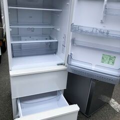 北九州市配送設置✨🌈 AQUA アクア 冷蔵庫 (272L・右開き） ナチュラルホワイト AQR-27G(W)