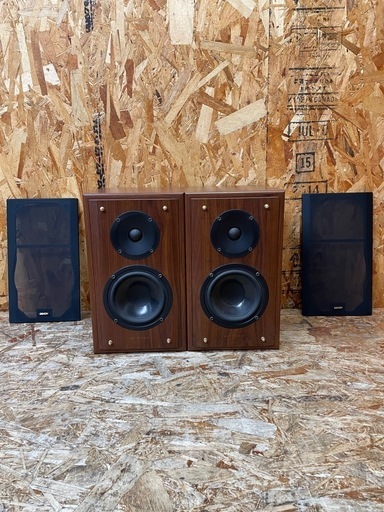 C(6699)DENON デノン SC-E737 2ウェイ スピーカー ペア スピーカー 音楽 音響機器 オーディオ機器