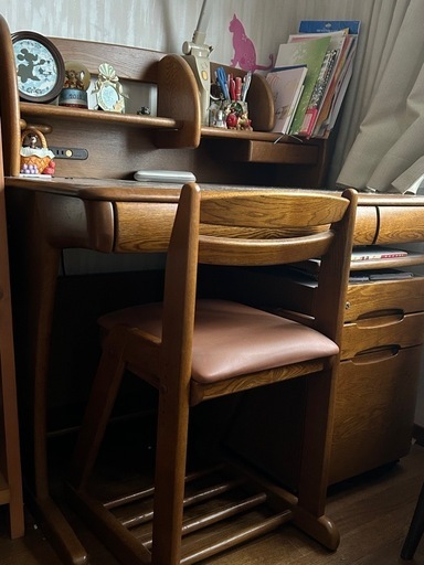 浜本工芸   学習机 美品