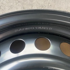 新車外しスチールホイール
