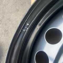 新車外しスチールホイール
