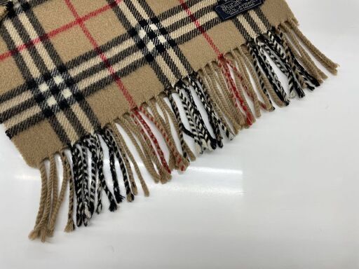Burberrys ノバチェック柄 マフラー 29×147cm バーバリー 100