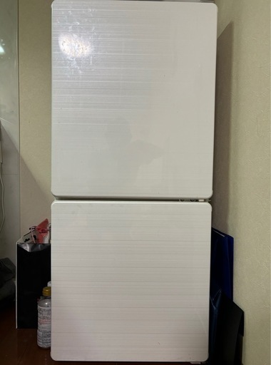 ユーイング(U-ING) 2ドア電気冷凍冷蔵庫 110リットル UR-F110F(W)