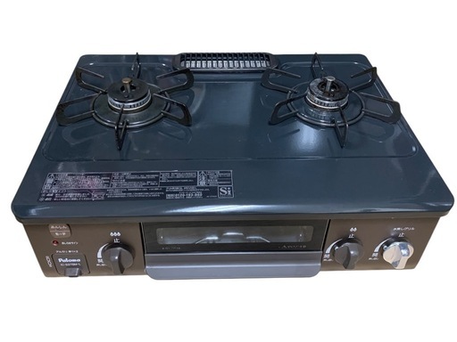 Paloma パロマ IC-S37BM-2L ガスコンロ ガステーブル 都市ガス用 ブラック