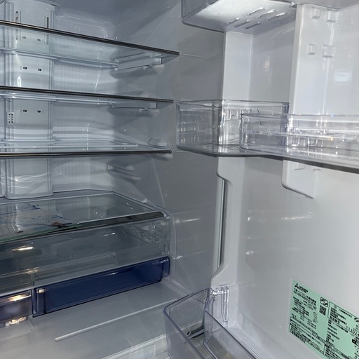 新品未使用品！三菱ノンフロン冷凍庫2021年製品 ☆美品☆大容量☆三菱 ノンフロン冷凍冷蔵庫 2021年製 451リットル