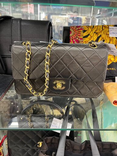 CHANEL　マトラッセ23　ショルダーバッグ　ラムスキンA01113　IKD-474