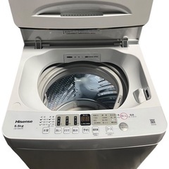 【ジ1001-05】 値下げしました‼️ Hisence 2023年　洗濯機  
