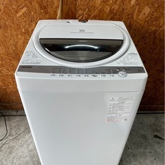 J0318 東芝 洗濯機 2021年 6kg