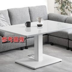 ㊹-2　未使用/新品　昇降テーブル 無段階 高さ調節 ペダル ガス圧式 　