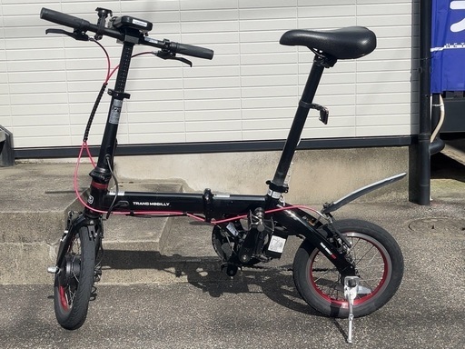 TRANS MOBILLY 折り畳み電動自転車 E-bike next140 ブラック