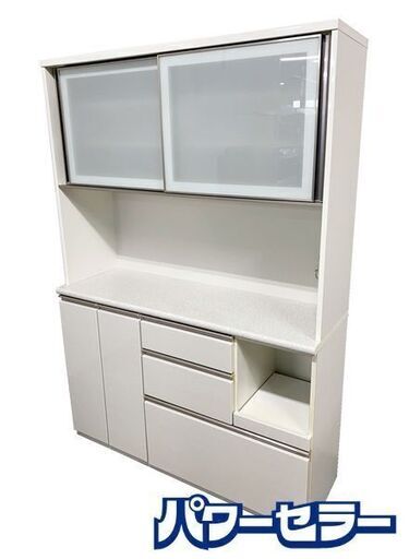 NITORI/ニトリ キッチンボード アルミナ2 140KB WH 幅140 ホワイト 中古家具 店頭引取歓迎 R8749
