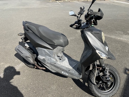 すぐ乗れる自賠責保険付き　SYM CROX125 アドベンチャー風 原付2種 スクーター バイク クロックス125