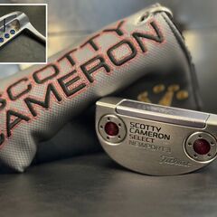 スコッティキャメロン セレクト JEWPORT3 タイトリスト★34インチ 右利き ゴルフ パター カバー付き