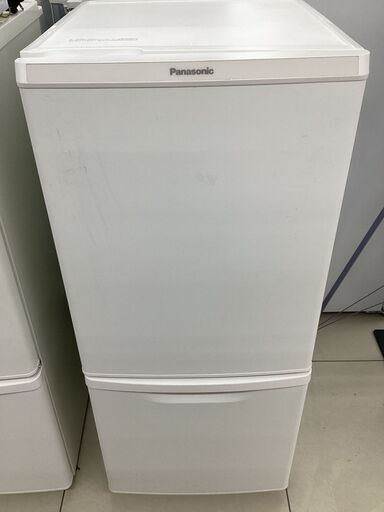 【6ヶ月保証】2ドア冷蔵庫　Panasonic　NR-B14CW-W