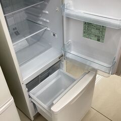 6ヶ月保証】Panasonic 2ドア冷蔵庫 NR-B14CW-W