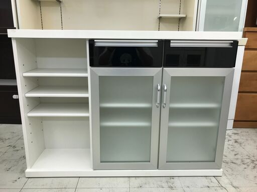 ニトリ　バーカウンター　パース2　120　キッチンカウンター　幅(W)1200mm × 奥行(D)520mm × 高さ(H)870mm