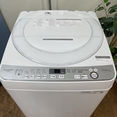 I365 🌈 SHARP 洗濯機（7.0㎏）20年製 ES-GE7D ⭐ 動作確認済 ⭐ クリーニング済