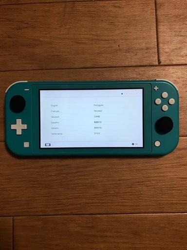 スイッチライト水色