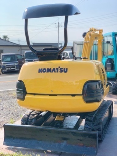 コマツ ミニユンボ PC25 油圧ショベル 倍速付き マルチ付き ゴムキャタ