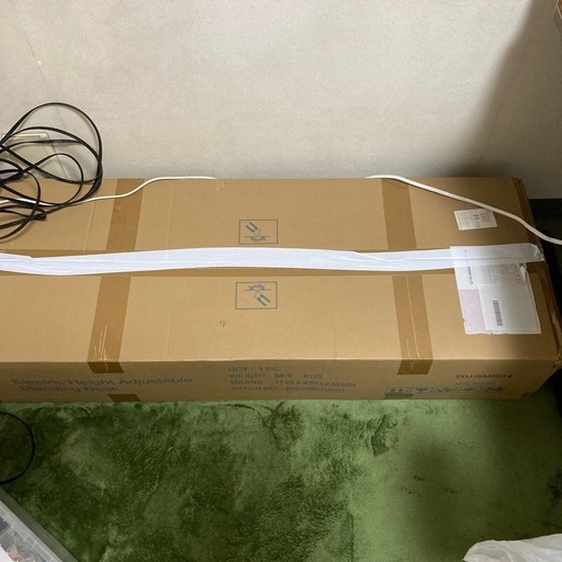 未使用　自動昇降デスク