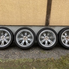 アルミホイール+夏タイヤ 4穴　 205/45/R17