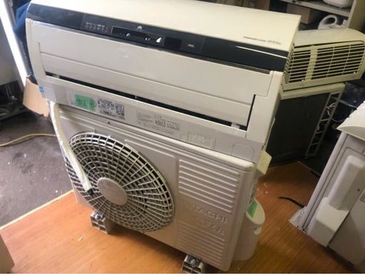 標準取付工事込み 日立 ルームエアコン 6.3kw ~26畳 単相200v 白くまくん くらしカメラ搭載 自動掃除 RAS-JT63E2E3