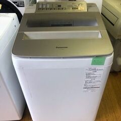 NO 520 ★福岡市内配送設置無料★パナソニック Panasonic 全自動洗濯機 （8.0kg） 即効泡洗浄 エコナビ シャンパン NA-FA80H3-N