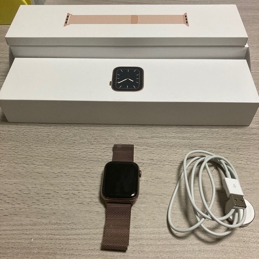 Apple watch series 5 ステンレス ミラネーゼループ apple watch5 44  