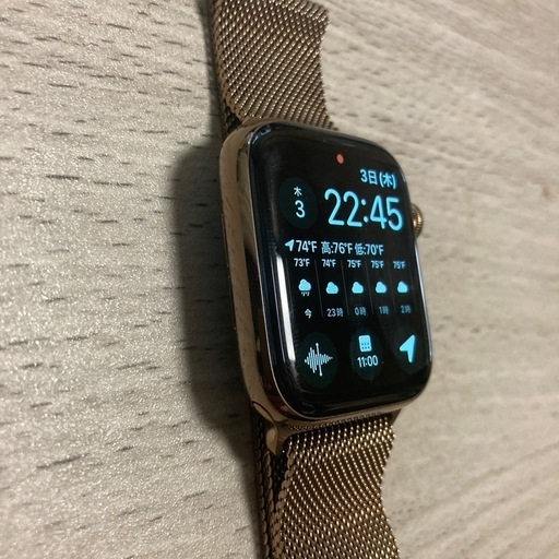 Apple Watch Series5 44mm ステンレスミラネーゼ Loop apple watch5 44  