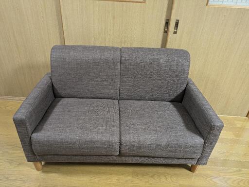 二人がけソファ　美品