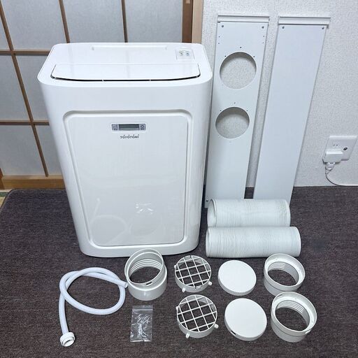 【売約済】2022年製■トヨトミ スポット冷暖エアコン 冷風 温風 除湿 工事不要 TAD-22MW スポットクーラー
