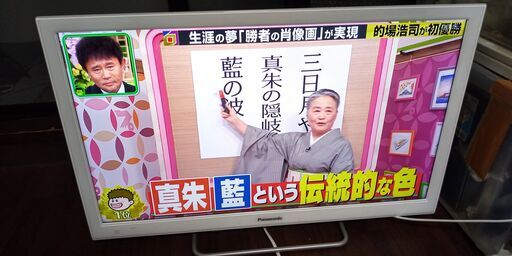 傷、汚れほとんどなし。動作良好　パナソニックVIERA２４ES５００-s２０１８年制　２４型液晶テレビ