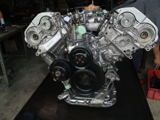 メルセデス―ベンツ129SL.119リビルトエンジン販売 (ウミ)