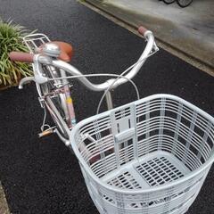 中古自転車3274 ブリヂストン CC40T 24インチ ギヤなし LEDオート