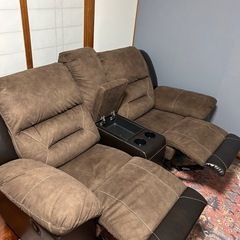 10月末まで掲載。 リクライニングソファ2人用アシュレイアメリカ家具
