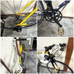 doppelgängerロードバイク27インチSHIMANO 14段折りたたみ式