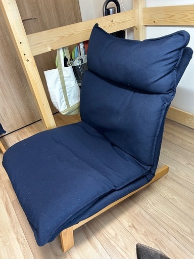 無印良品  ハイバック リクライニングソファ