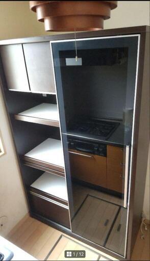 マツダ家具　キッチンボード　食器棚