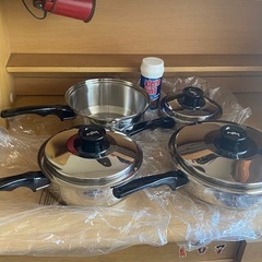 本日限定価格❣️新品未使用 インコア INKORフライパン 鍋  圧力鍋 ステンレス おまけ付き