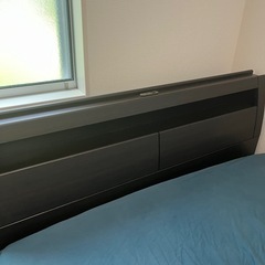 ニトリダブルベッド深型跳ね上げタイプ