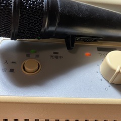 ワイヤレスアンプ　TOA ワイヤレスマイク付き