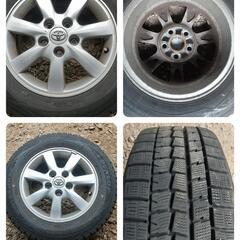 【トヨタ純正ホイール＋スタッドレスタイヤ】