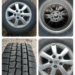 【トヨタ純正ホイール＋スタッドレスタイヤ】