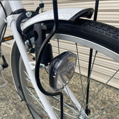 【新品★未使用】　ママチャリ　 26インチ　シマノ製6段変速　ホワイト