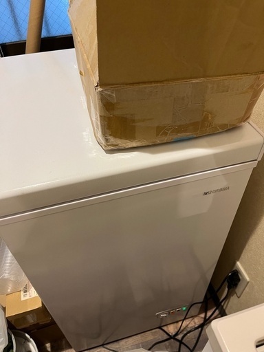 冷凍庫 上開き 63L アイリスオーヤマ 上開冷凍ストッカーICSD-6A-W