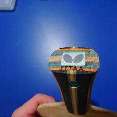 Lin Yun-Ju SUPER ZLC 卓球ラケット 日本製 林昀儒 シェークハンド AN(アナトミック) 使用短いです 美品