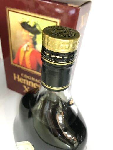 FU1012】☆Hennessy XO ヘネシーエックスオー 金キャップ コニャック