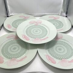 エルメス ピヴォワンヌ 芍薬 プレート 皿 5枚 美品セット